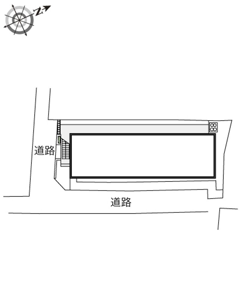 レオパレス西戸部 配置図