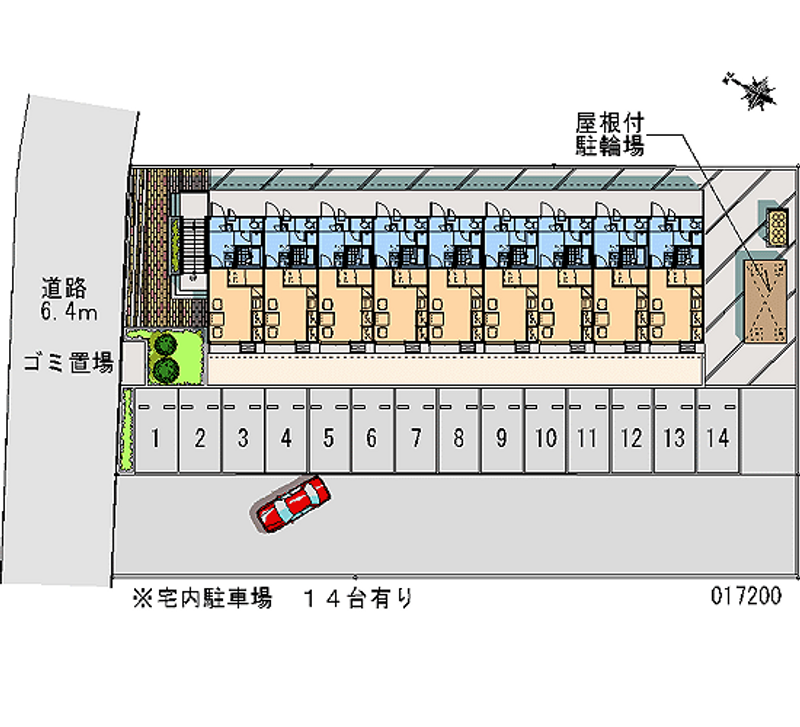 17200月租停車場