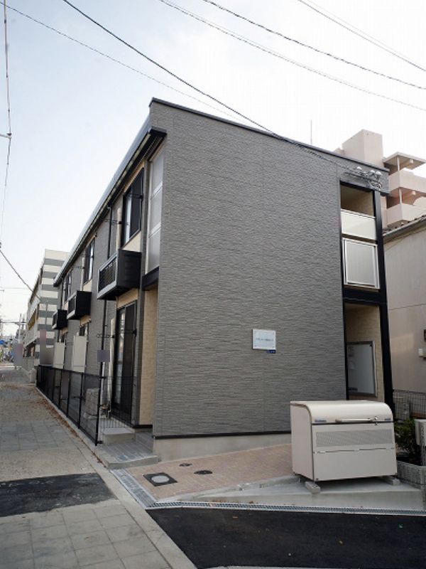 レオパレスタウンコート北田辺Ⅱ 外観