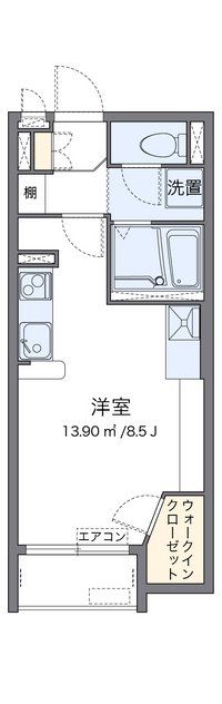 ミランダ大久保 間取り図