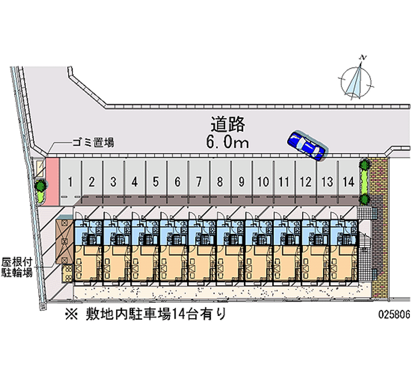 25806月租停車場