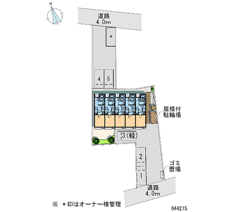 レオネクストゆず 月極駐車場