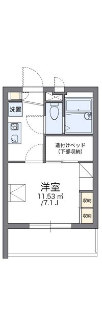 レオパレスＹＯＳＨＩＮＯ 間取り図