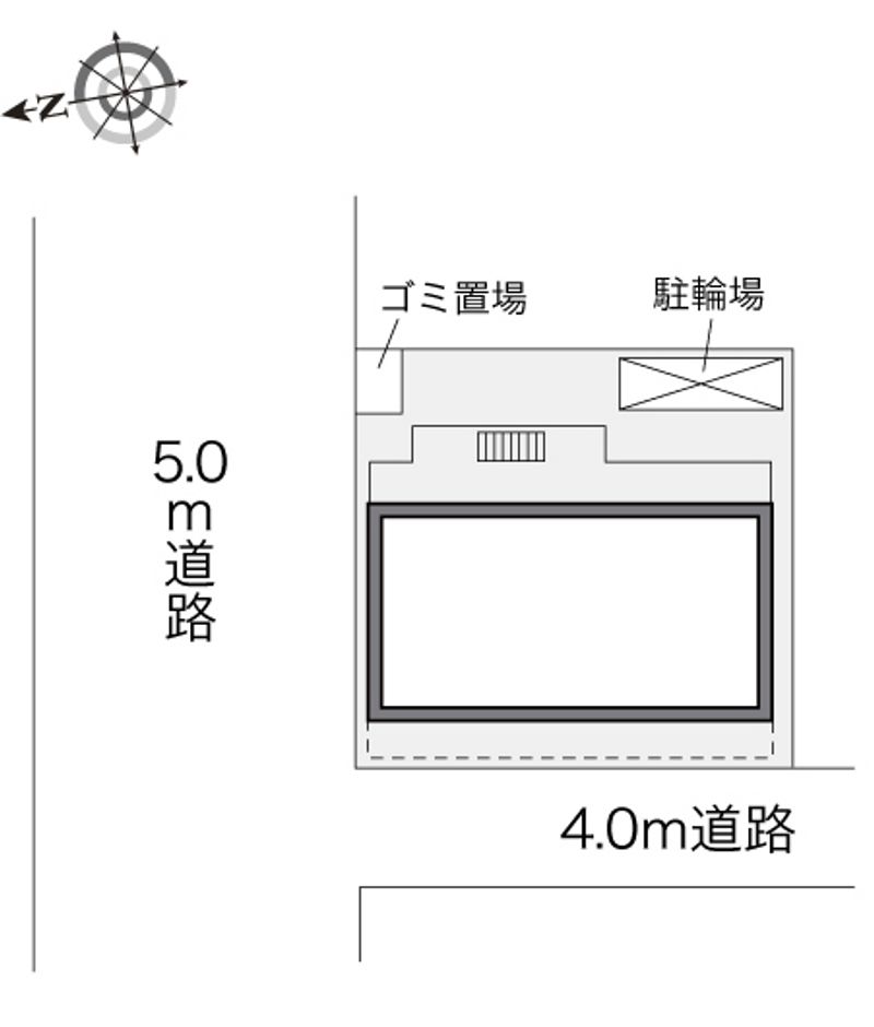 レオパレスＯＨＴＡＮＩ 配置図