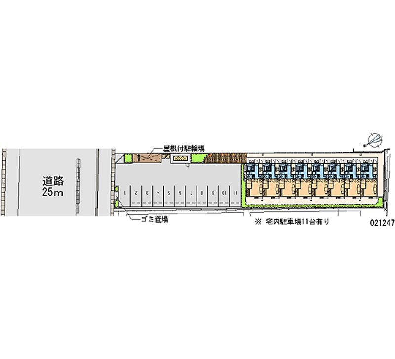 21247月租停車場