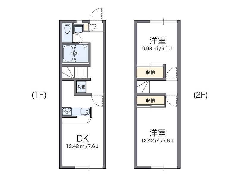 レオパレスサニーコート 間取図