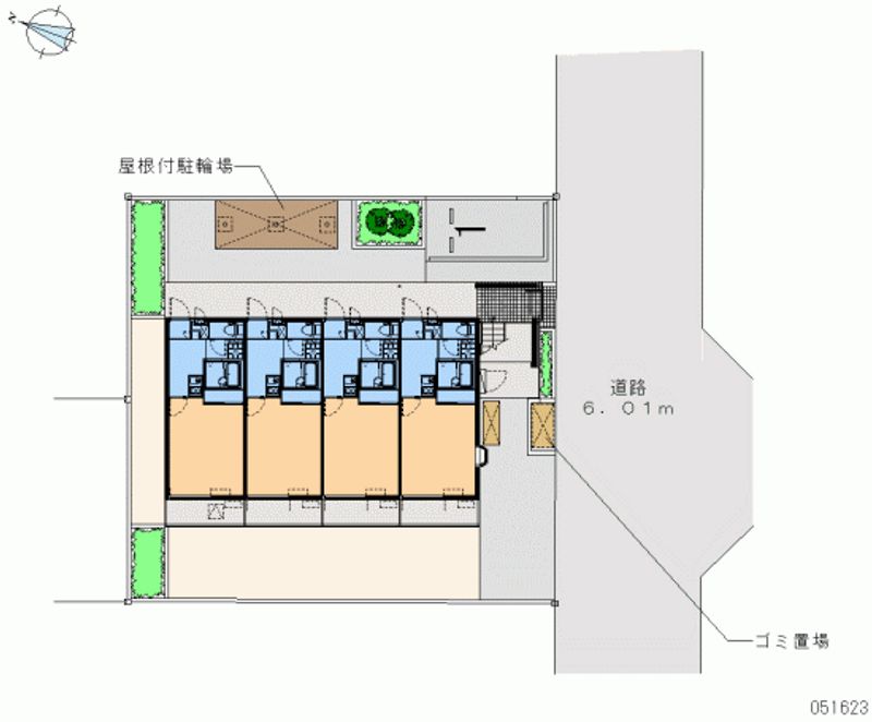 レオパレスカーサドマーニ 月極駐車場