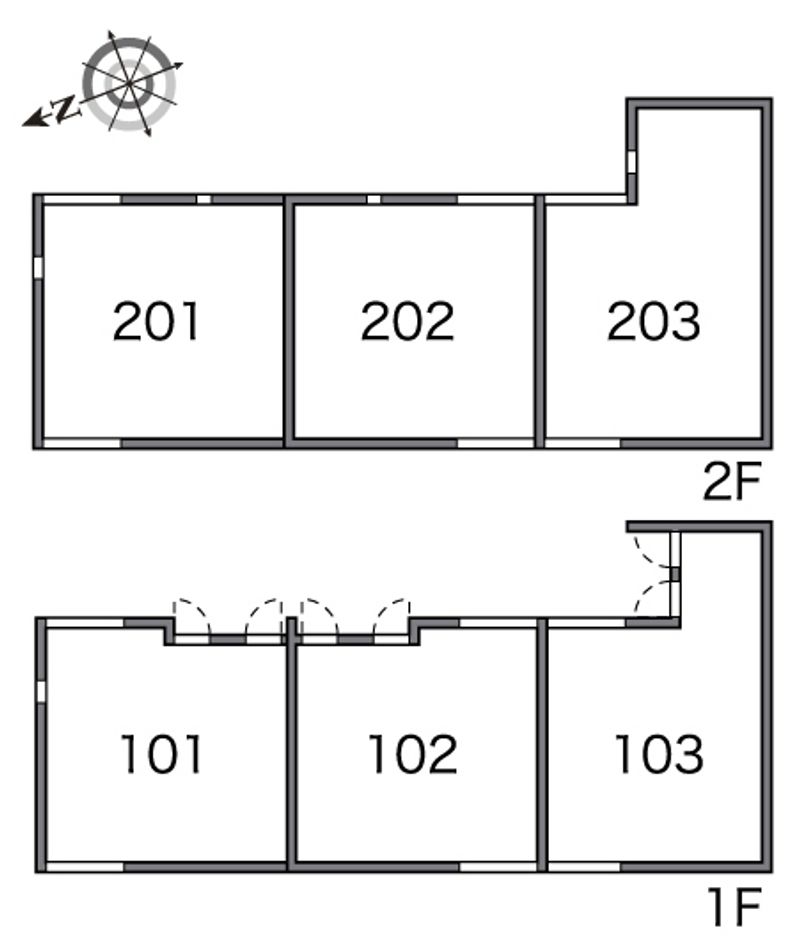 レオネクストシエルブルー戸塚 間取り配置図