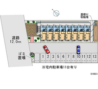 19551 Monthly parking lot