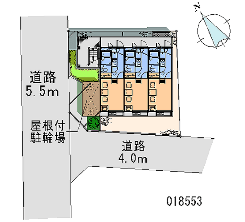 レオパレスＰａｌ 区画図
