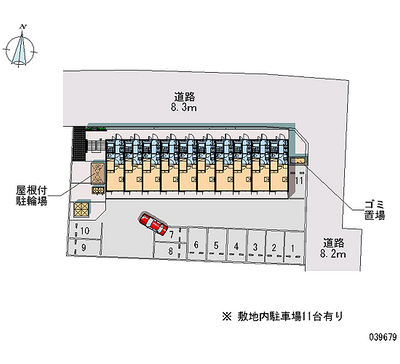 39679 Monthly parking lot