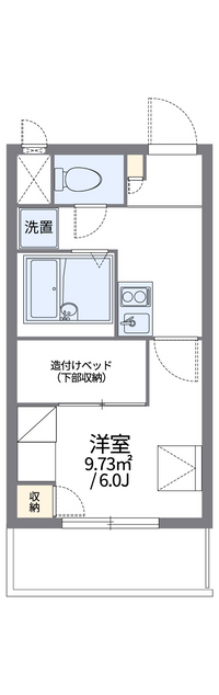 レオパレスカサ　リリオ 間取り図