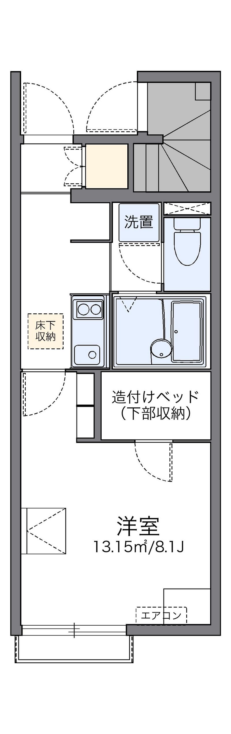 レオネクストレーベン 間取図