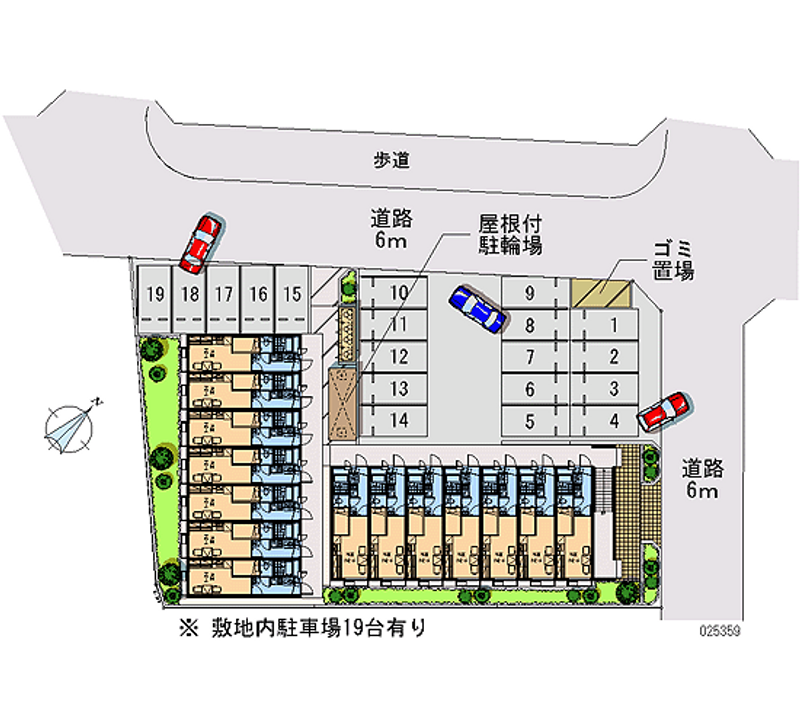 25359 Monthly parking lot