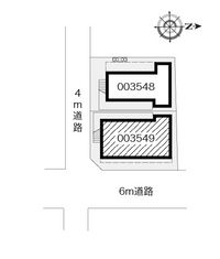 レオパレス西川田第２ 配置図