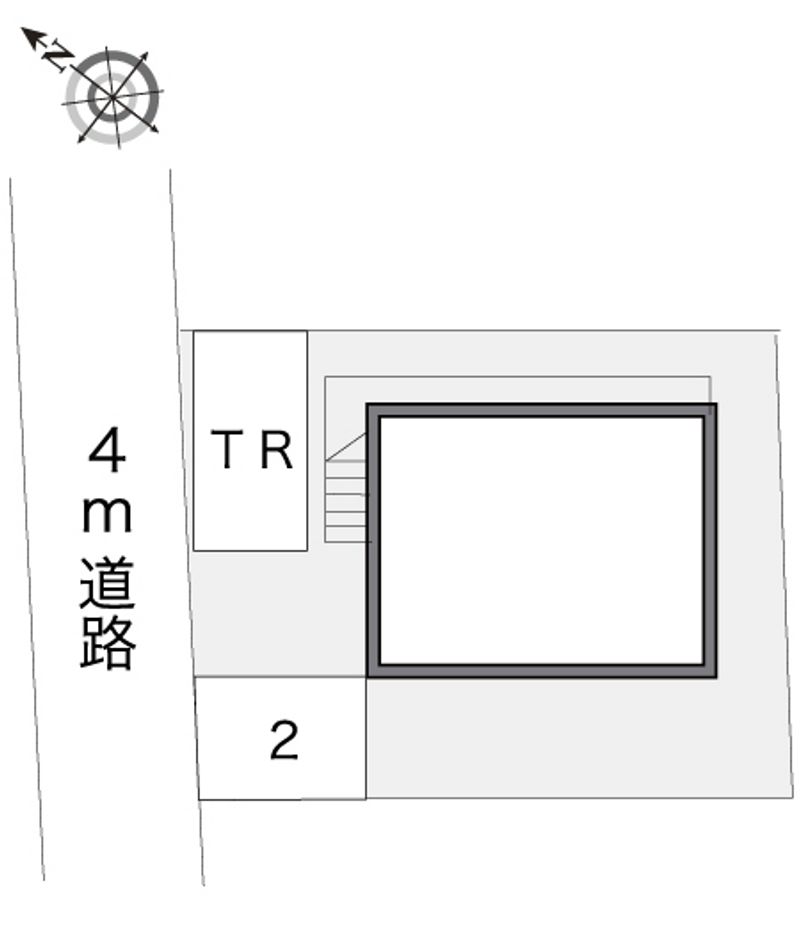 レオパレスめぐみ 配置図
