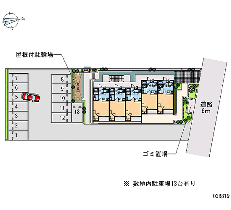 38819 Monthly parking lot