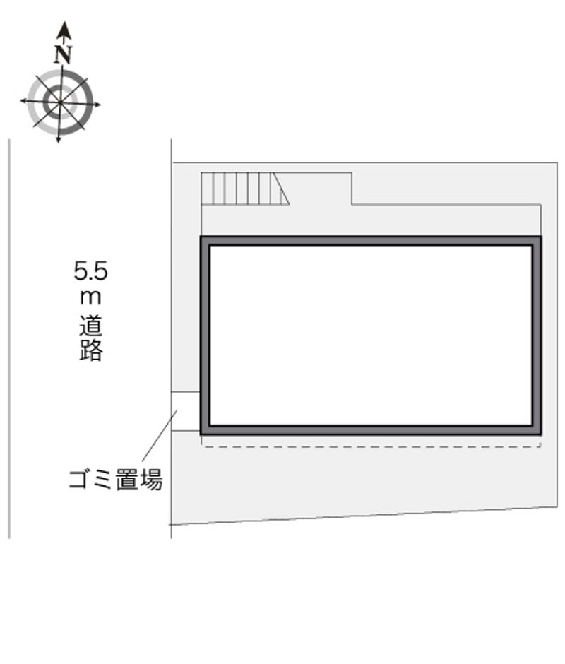 レオパレスリュミエール 配置図