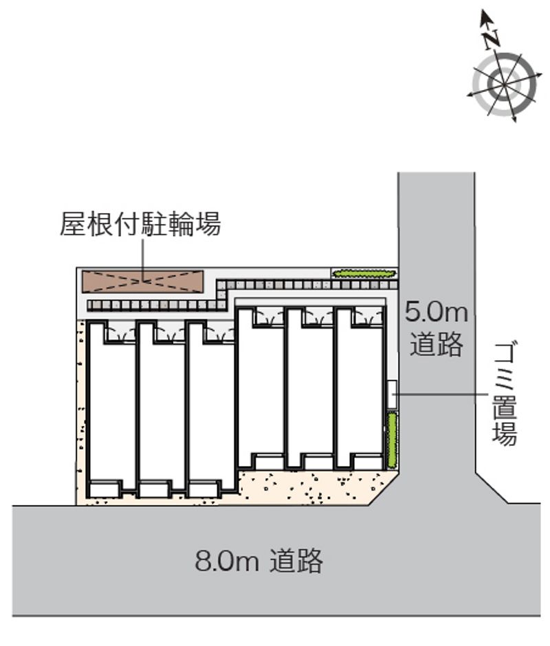 レオネクスト美浜 配置図