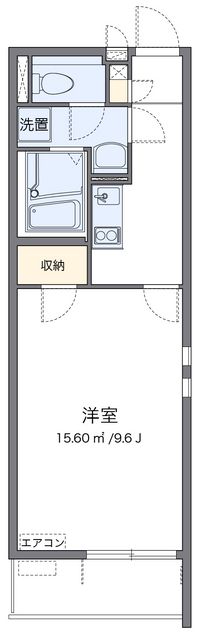 クレイノＲＯＵＴＥ　１６ 間取り図