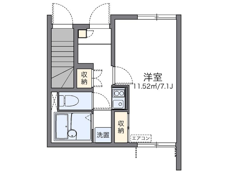 レオネクストＮ 間取図