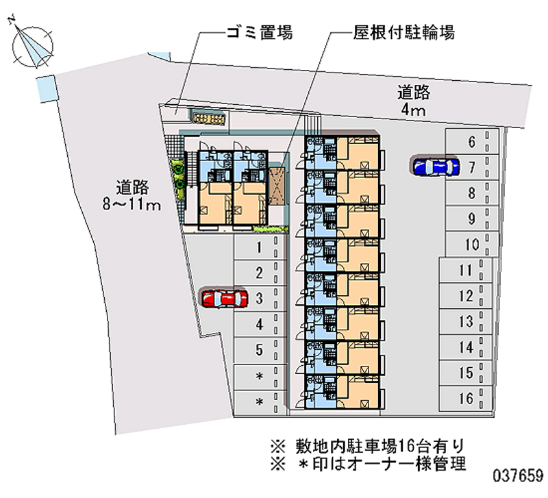 37659 Monthly parking lot