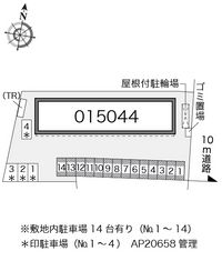 レオパレス延久 配置図