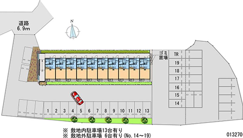 13270月租停車場