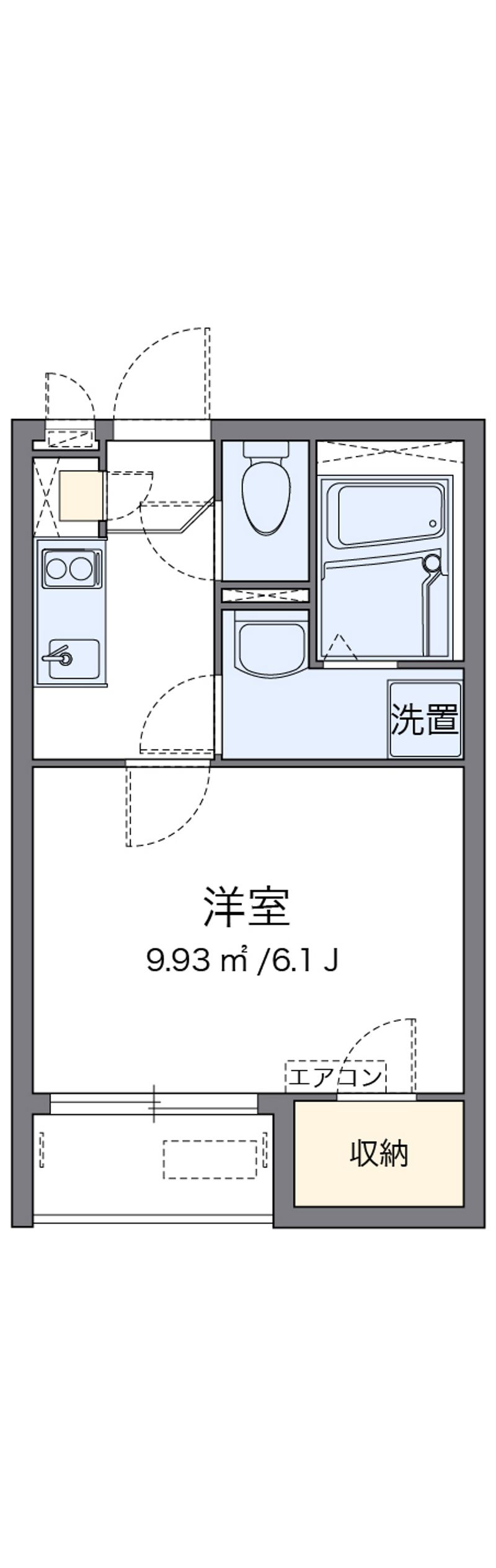 クレイノカトレア 間取図