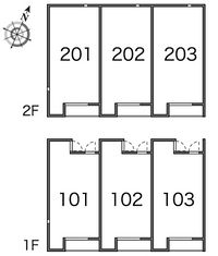 レオネクストＥＮＩＳＨＩ 間取り配置図