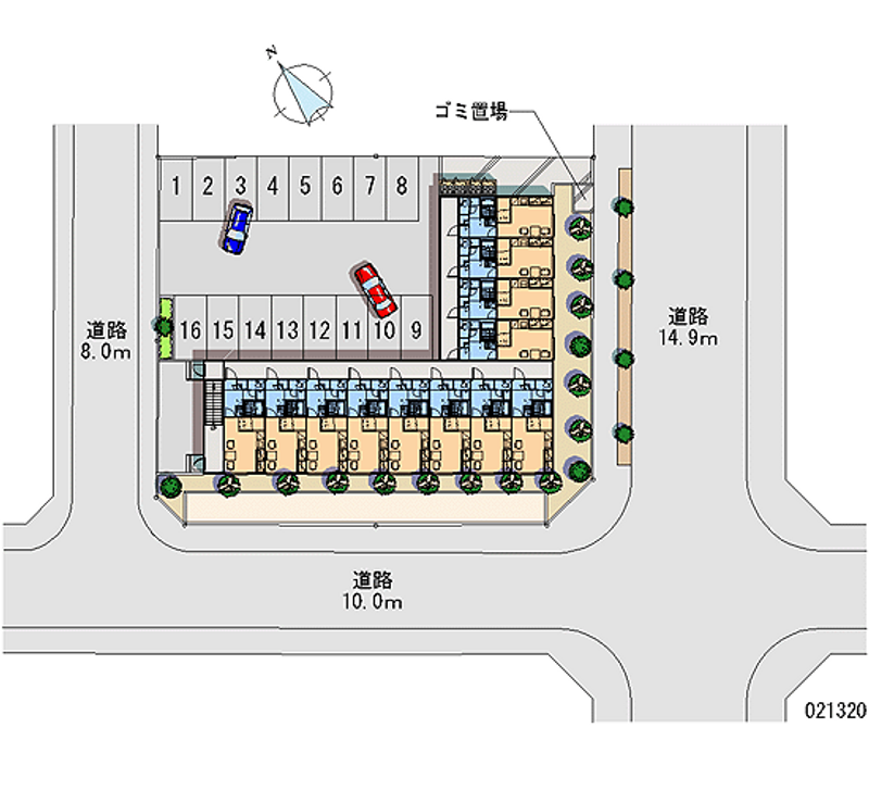 21320月租停車場