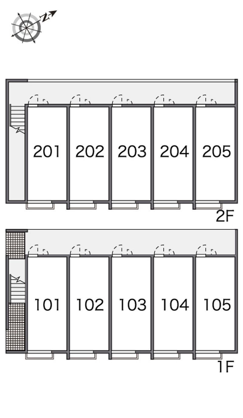 leopalace Yomitan 평면 배치도