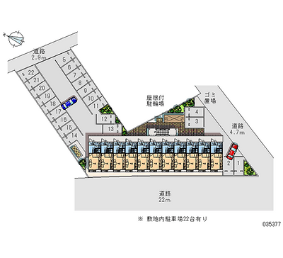 35377 Monthly parking lot