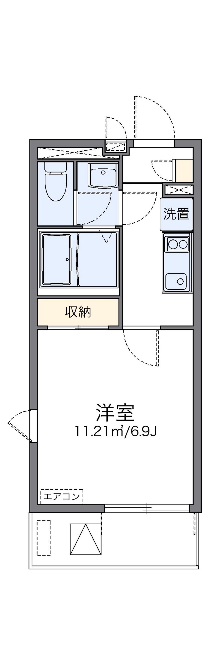 LEONEXT Fujini Namiki Floor plan