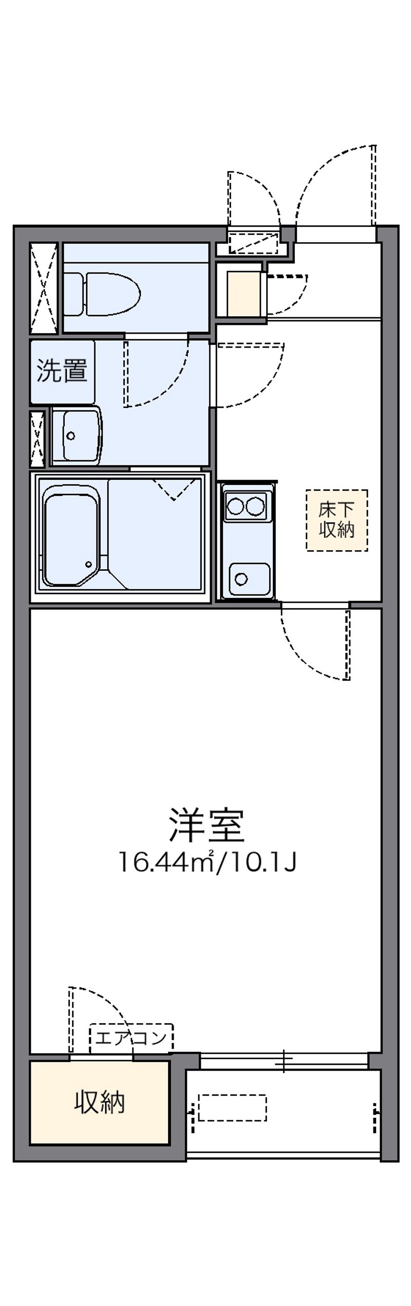 レオネクスト中之島 間取図