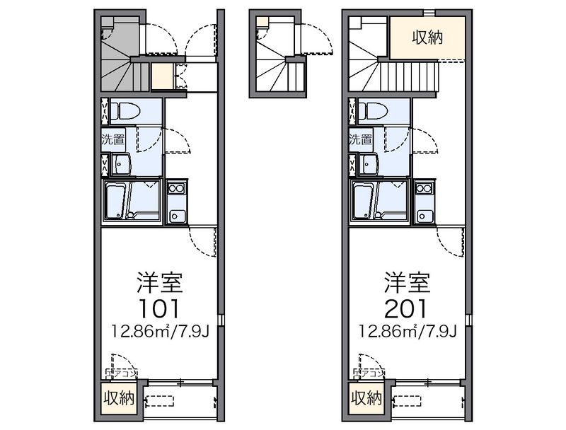 レオネクストＷｉｎｄ　Ｂｅｌｌ 間取図