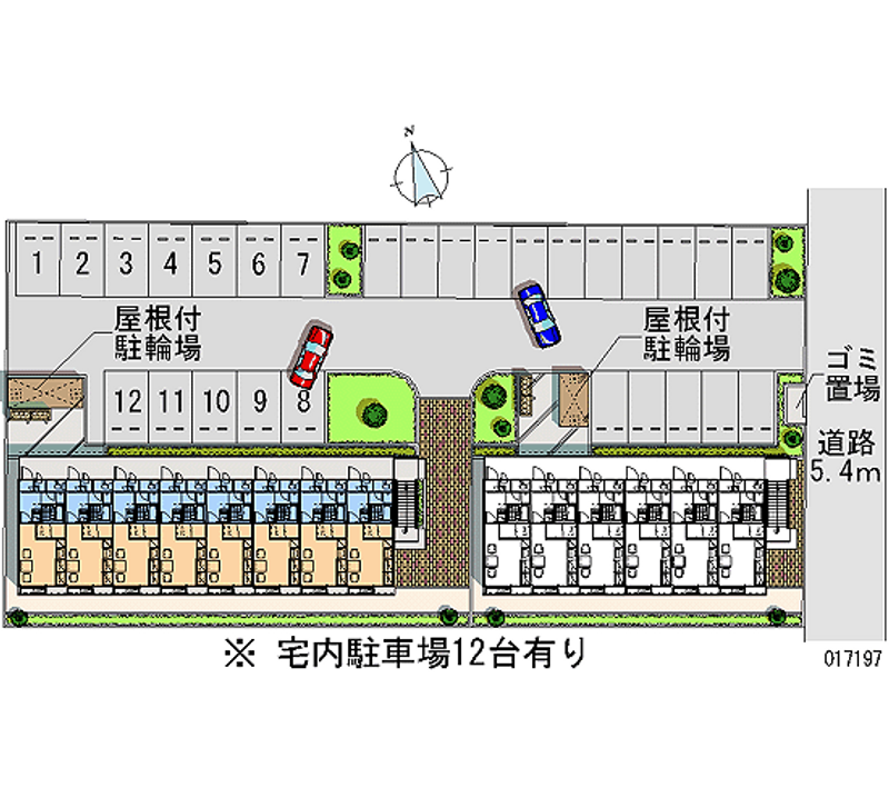 レオパレスコンフォート 月極駐車場