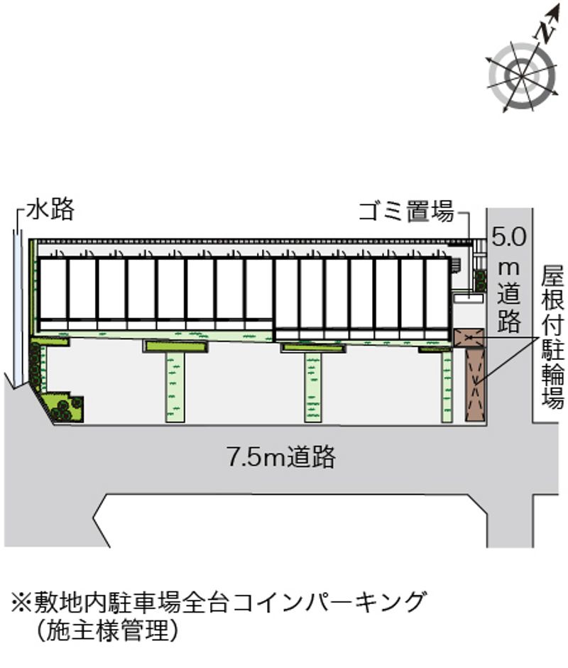 クレイノ栞 配置図