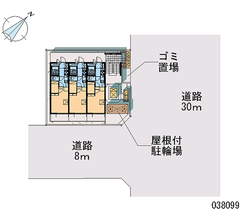 レオパレスタケシン 区画図
