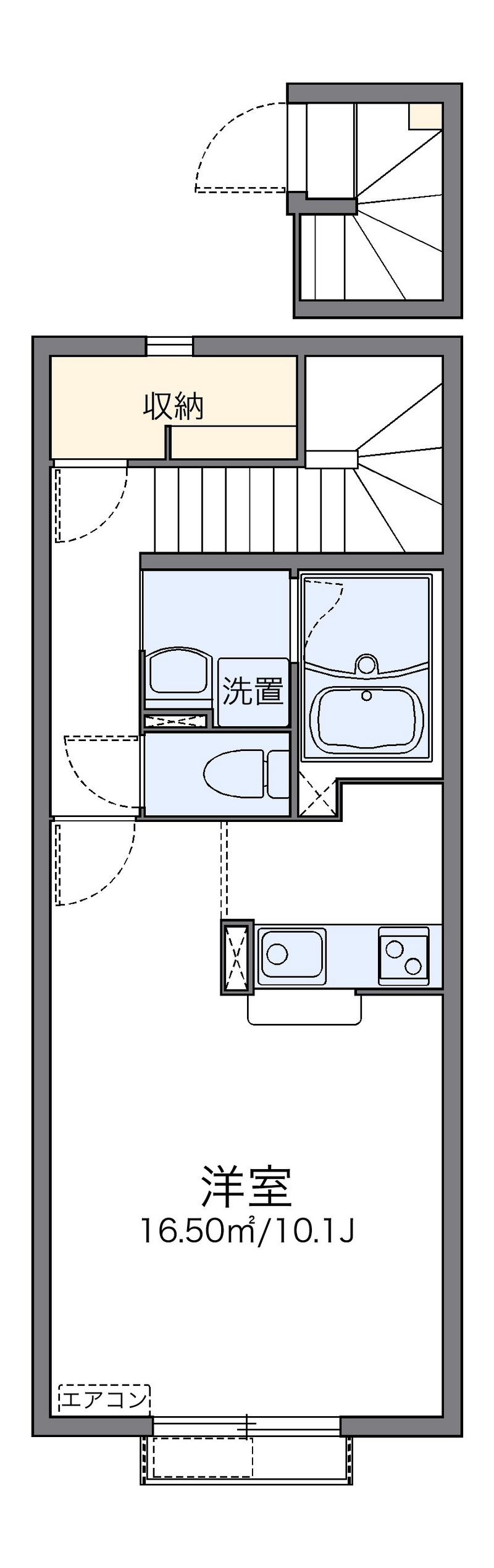 レオネクストアビテ 間取図