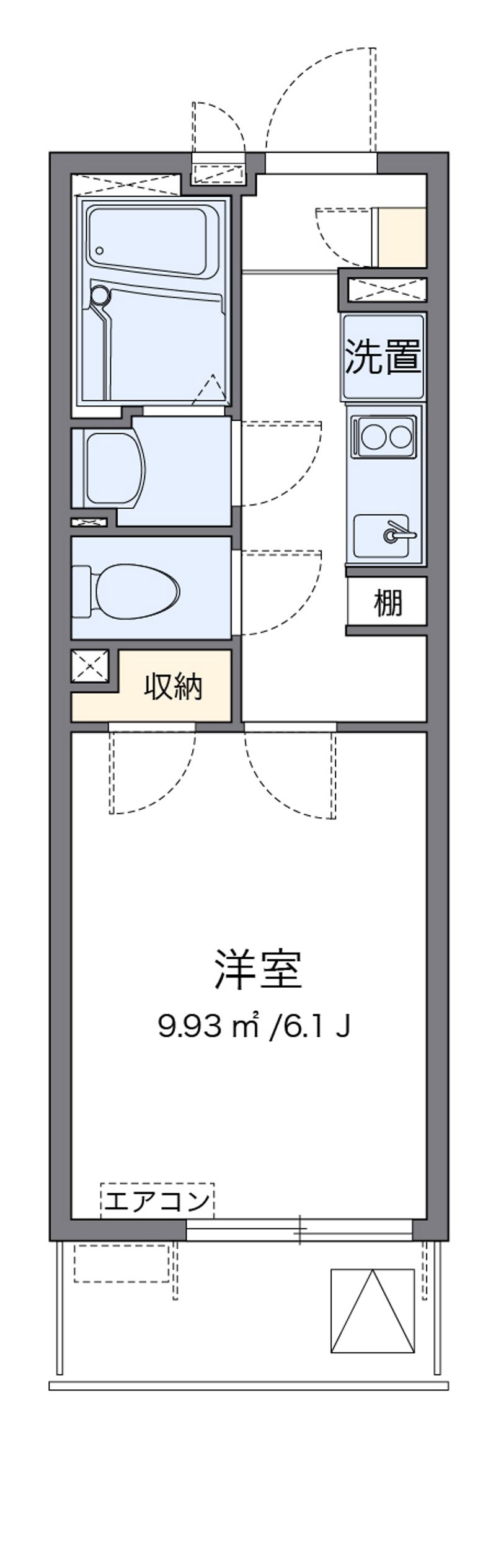クレイノのぞみⅡ 間取り