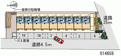 14659 Monthly parking lot