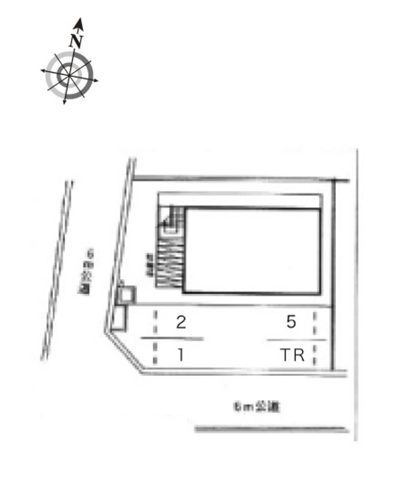 レオパレスプティメゾン雅 配置図