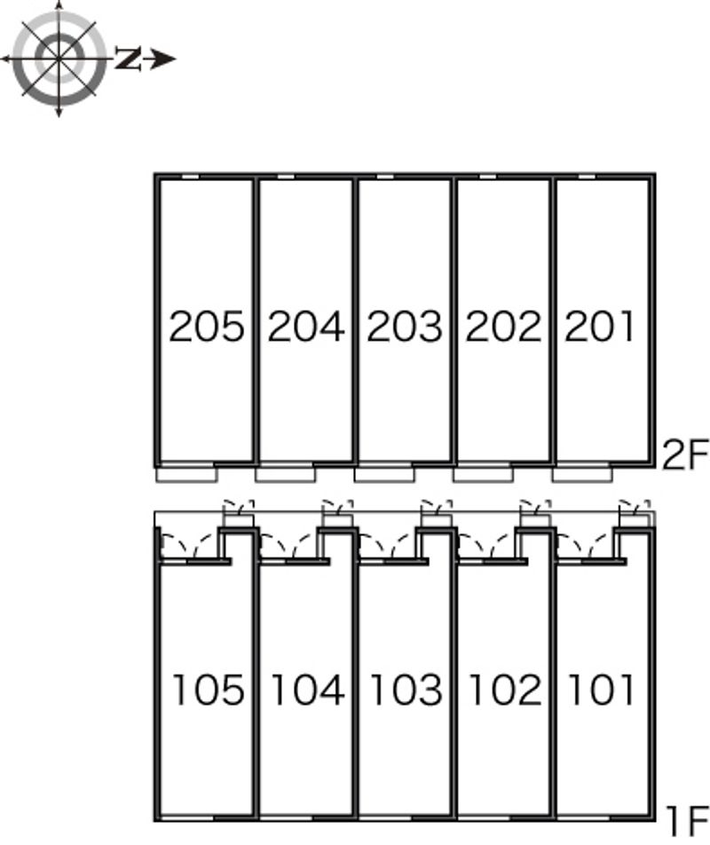 レオネクスト美萩 間取り配置図