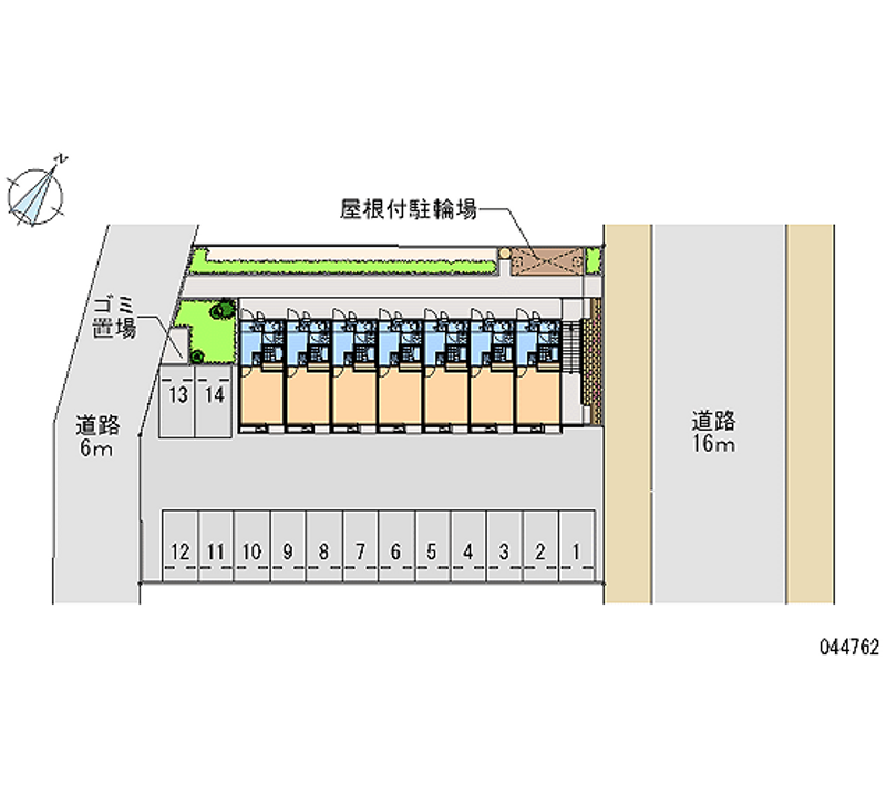 44762 bãi đậu xe hàng tháng