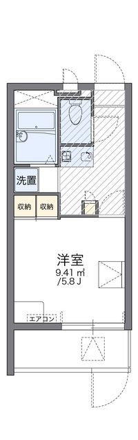 レオパレス琵琶湖 間取り図