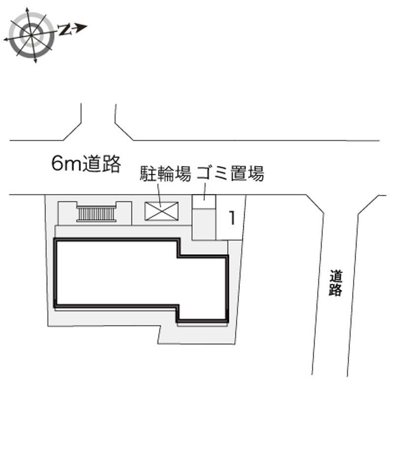 レオパレス北山通 駐車場