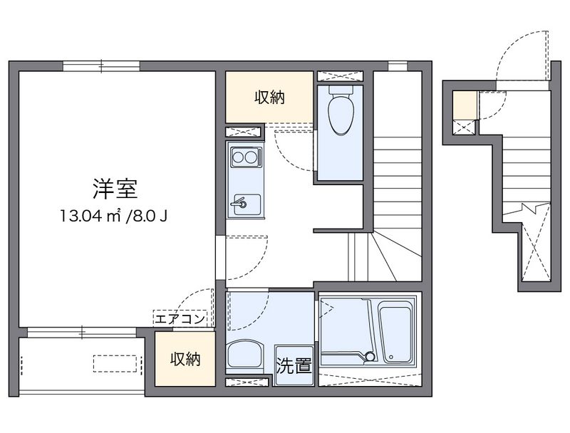クレイノフェリーチェ大蔵 間取り