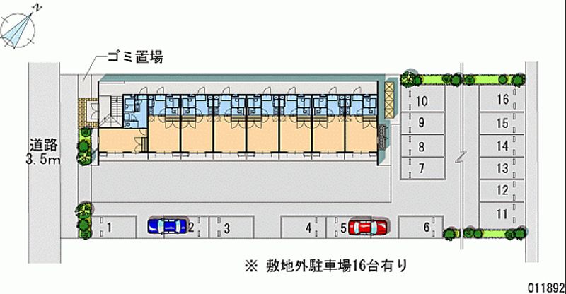 11892 bãi đậu xe hàng tháng