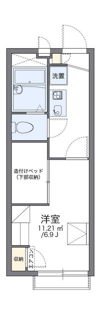 レオパレスＲⅠＴＡ 間取り図